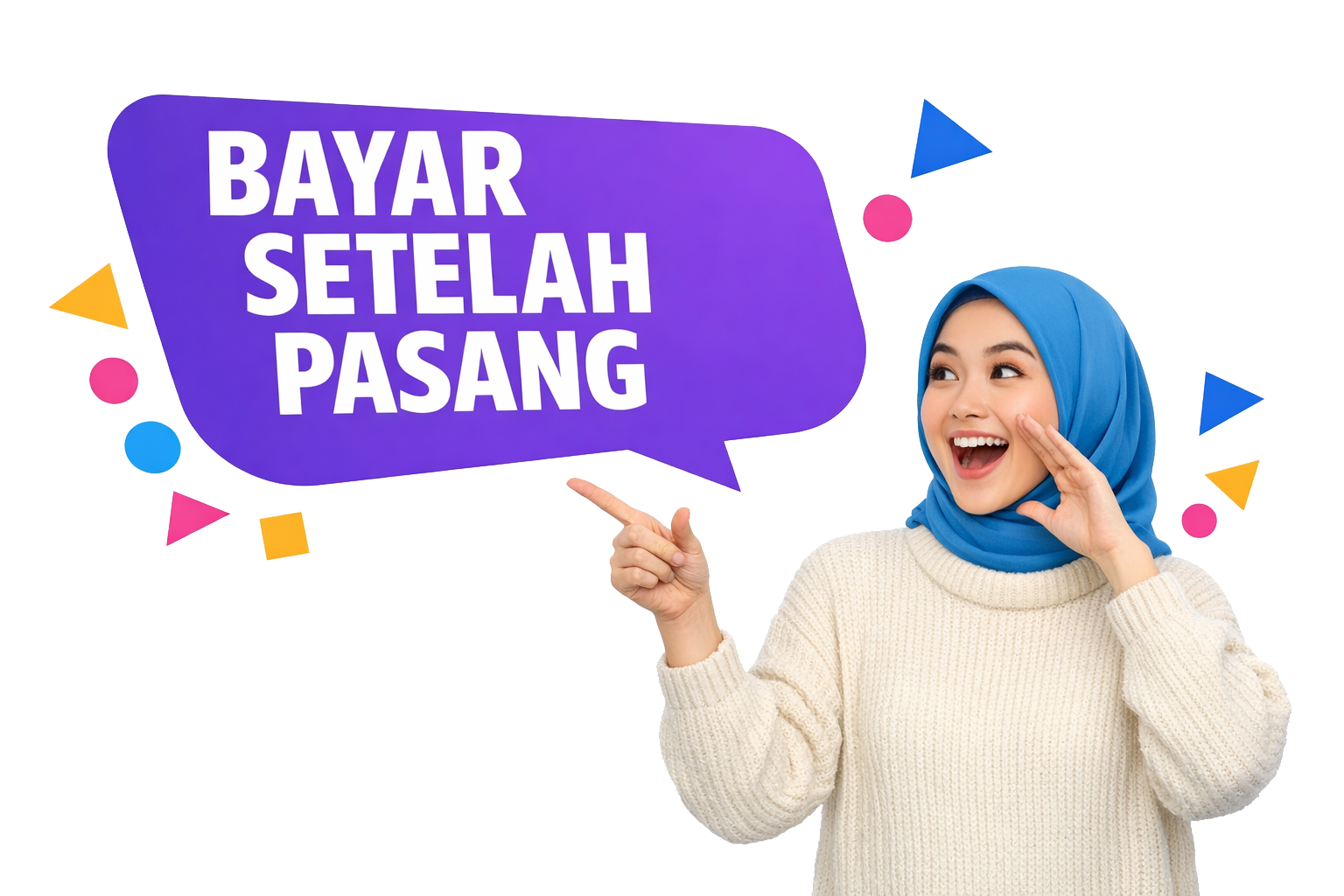 Bayar setelah pasang